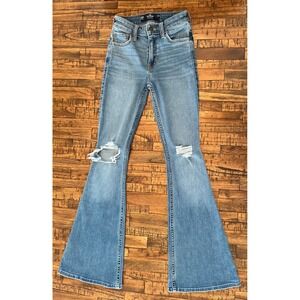 Hollister Light Blue Flare Jeans